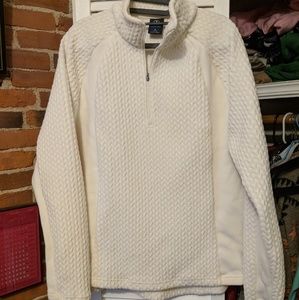 Lands End cable design fleece